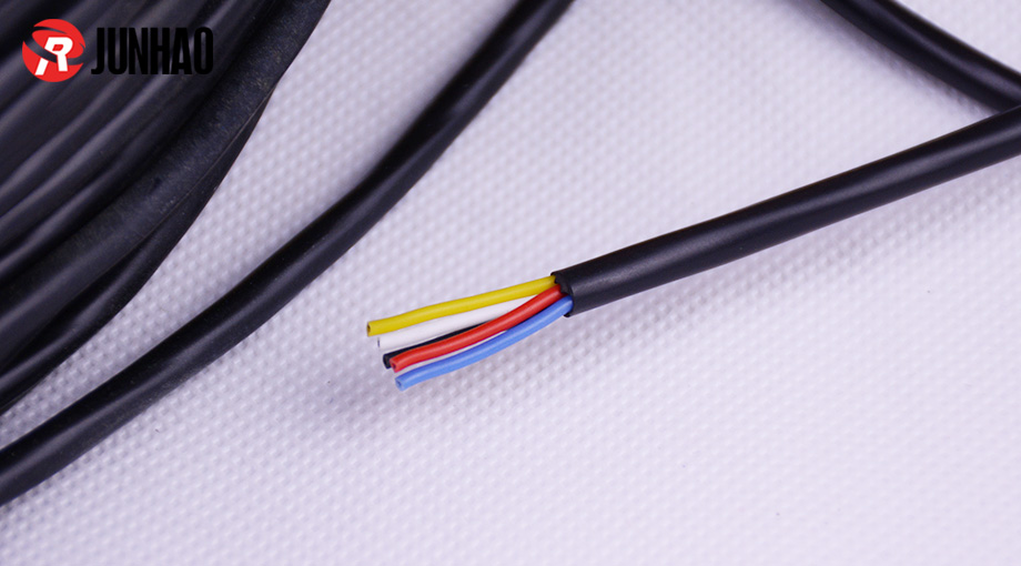 5 core silicone rubber insulation cable 4.5 mm 