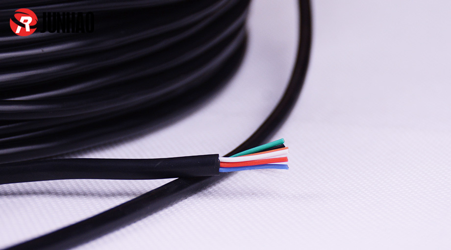 6 core silicone rubber cable wire 