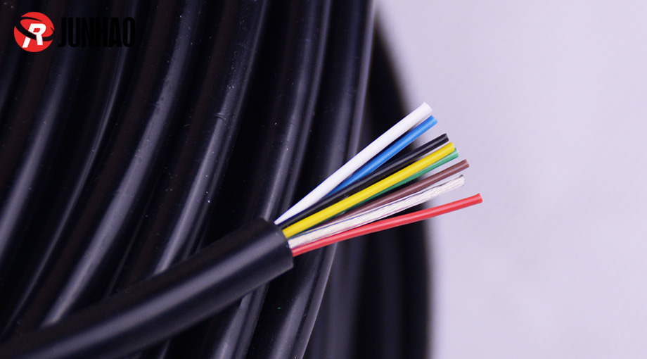 8-core high temp silicone insulation cable 6mm