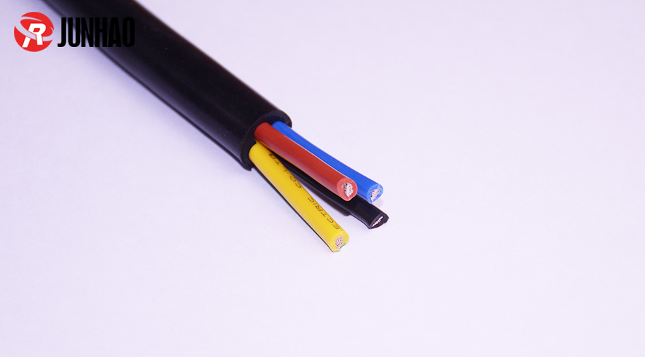 high temperature cable 4 core silicone wire 