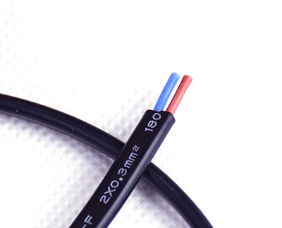 0.3mm2 silicone rubber flat cable wire 