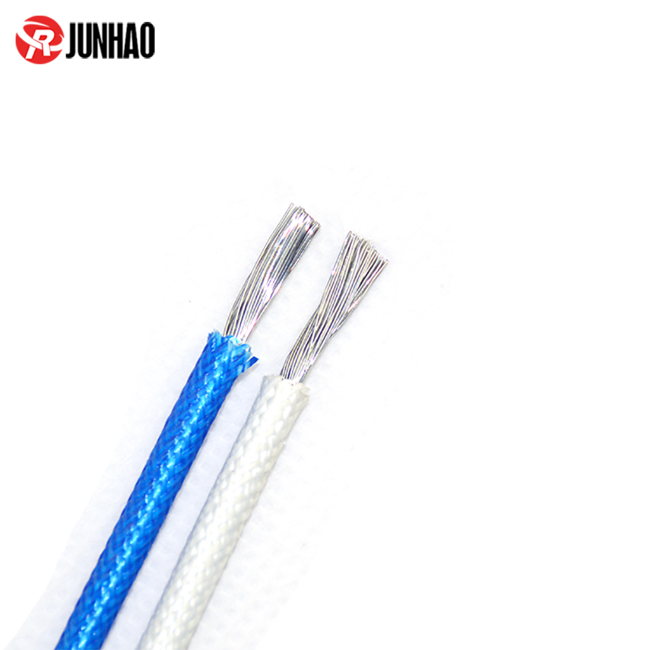 2.0mm2 silicone fiberglass braided wire 2