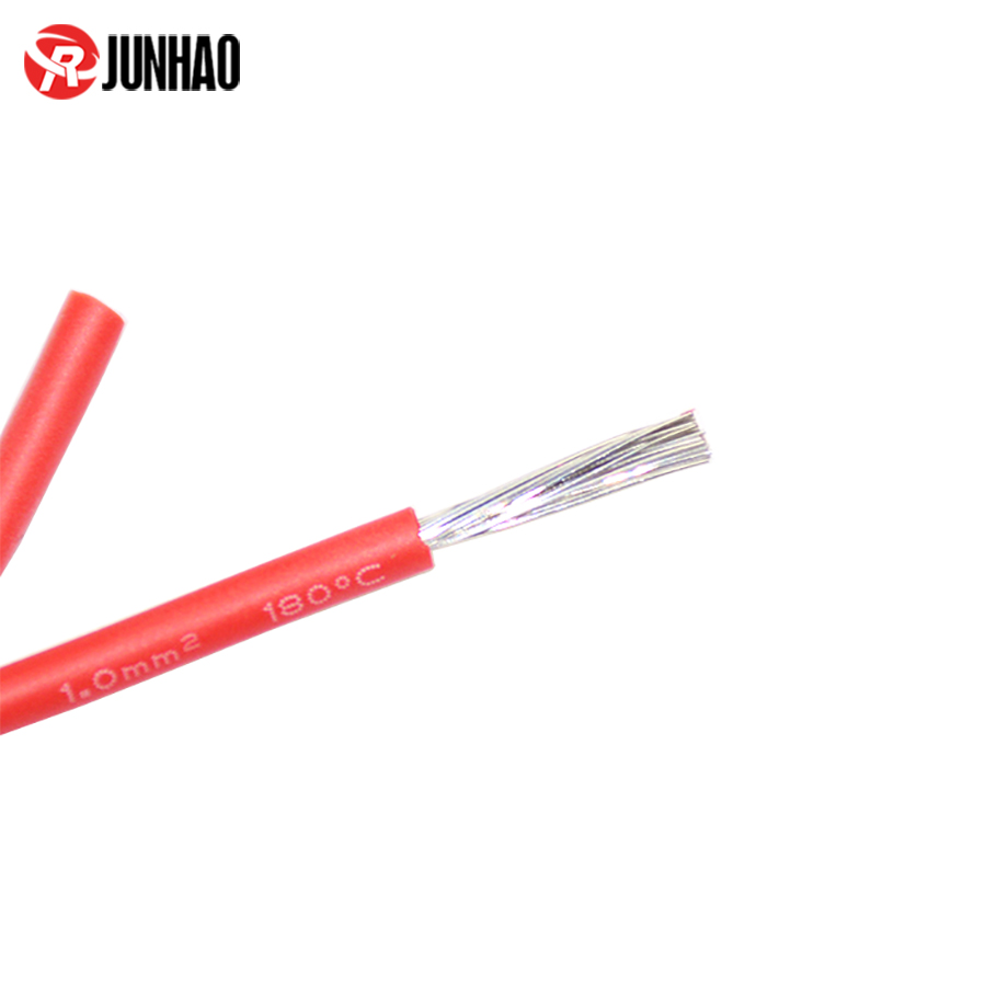 VDE 1.0mm2 Silicone Rubber Insulated Wire 3