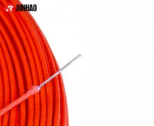 UL3122 24awg Fiberglass Braided Electrical Cable Silicone Rubber Insulated Wire