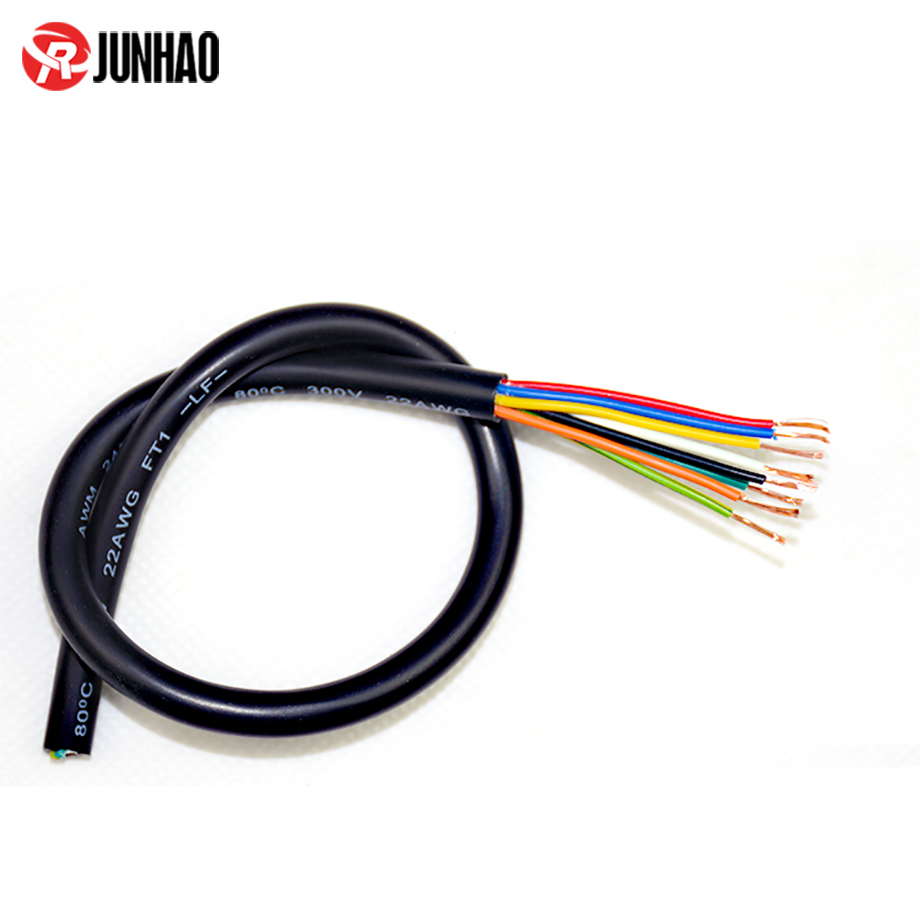 Flexible 24AWG 8 Core  6.8mm cable, PVC Insulated Cable 3