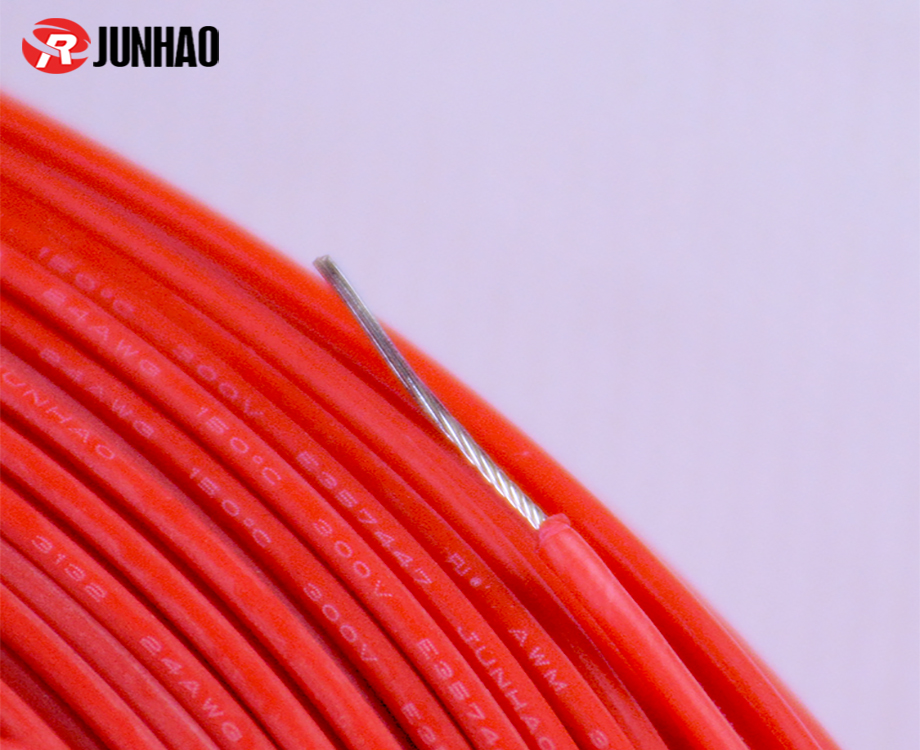 UL 3132 24 Gauge Silicone Rubber Wire 2