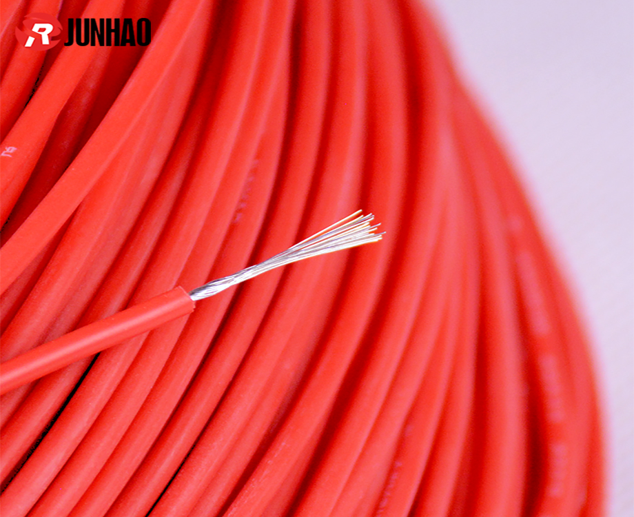 Stranded Tinned Copper Silicone Rubber Wire Cables 22 Gauge UL3135 1