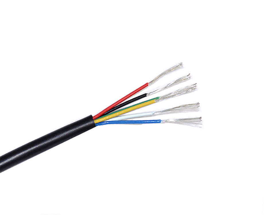 6 core fep+silicone cable od4.5mm