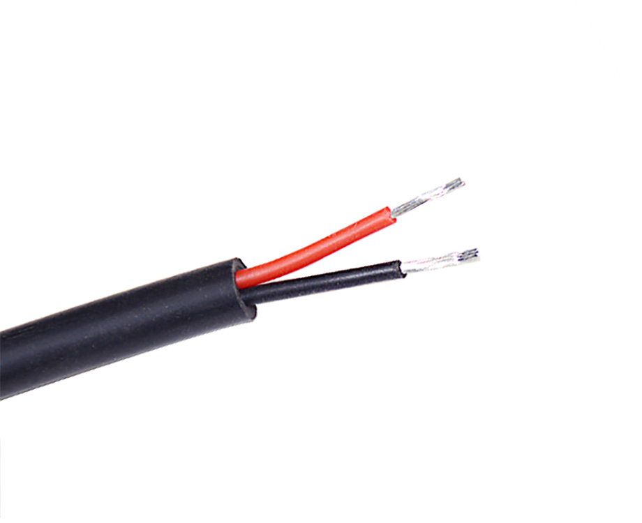 2 core silicone with pvc cable 6.8mm