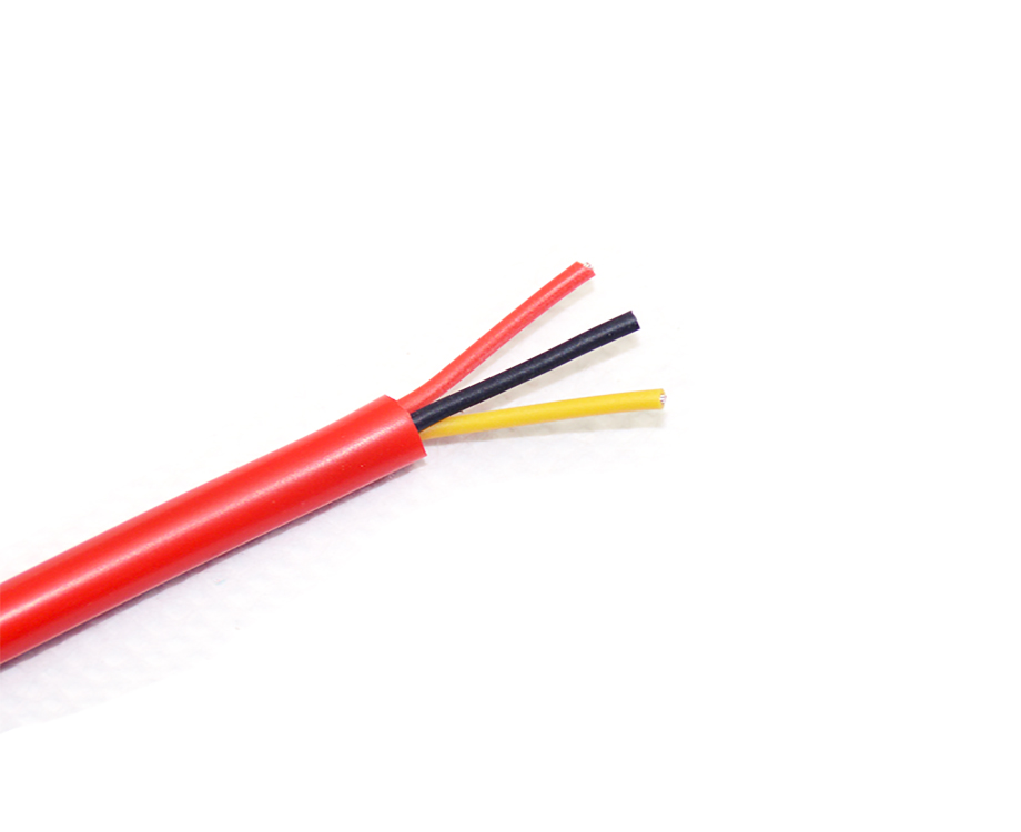 Silicone Insulation Flexible 3 Core Cable in Power Cables 24 awg Wire for Led Lighting 1