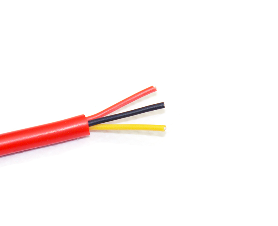 Silicone Insulation Flexible 3 Core Cable in Power Cables 24 awg Wire for Led Lighting 2