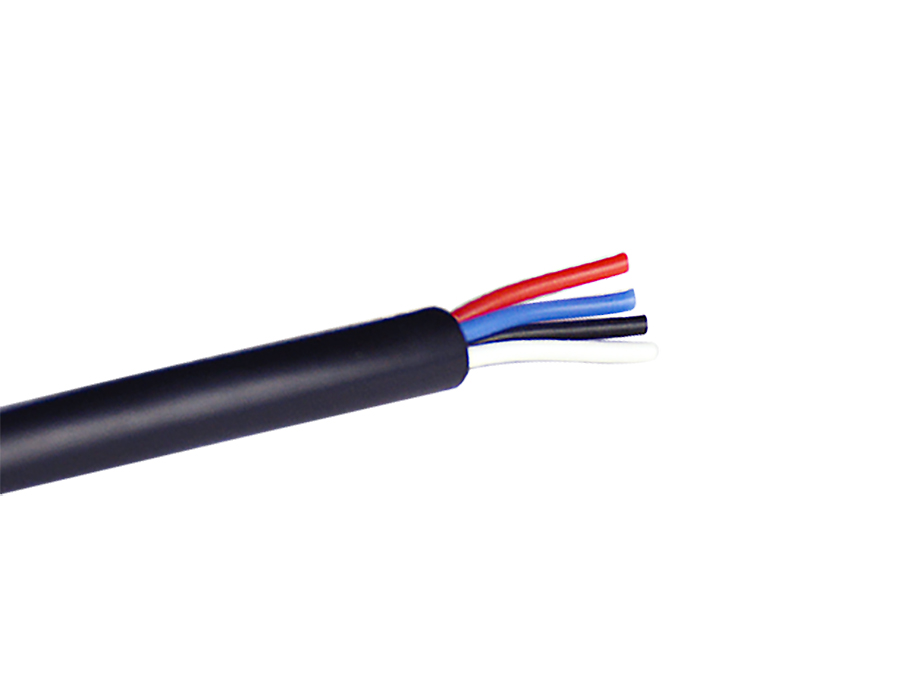 4 core silicone+pvc cable 5.5mm