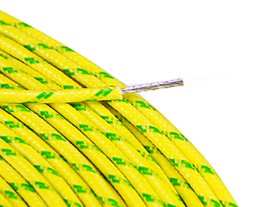 UL3122 Silicone Rubber Fiberglass Wire High Temp Tinned Copper Braid Wire 18AWG