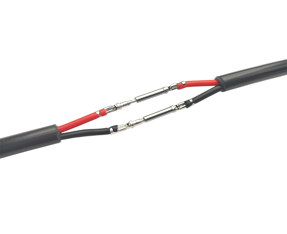 2*1.5mm2 Silicone Rubber and PVC Insulated Wire Harness with DT Male and Female Terminal Connector 1