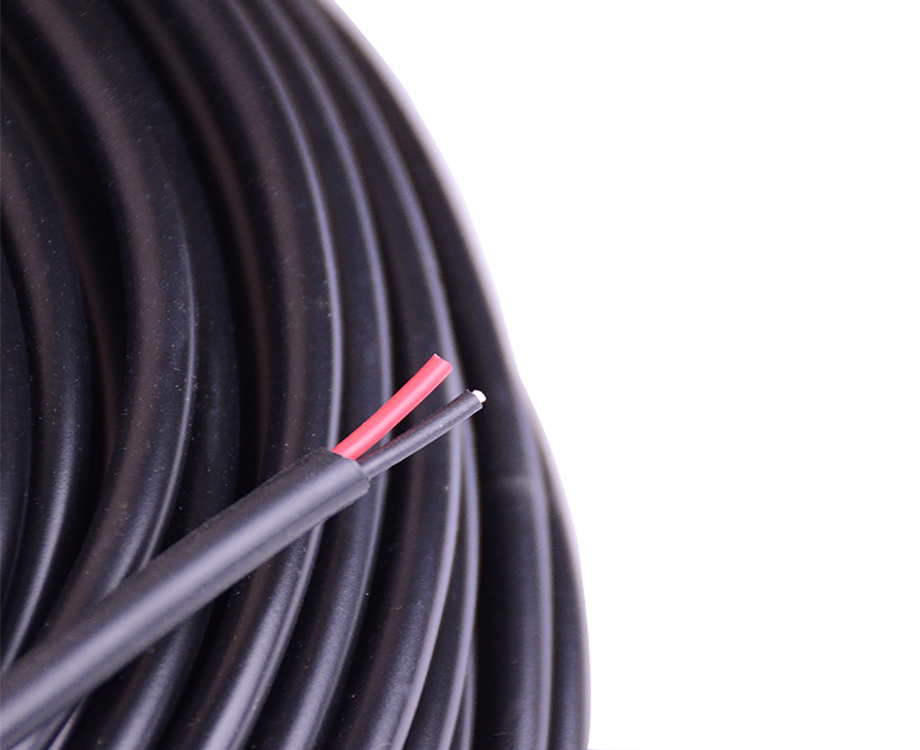 Silicone Rubber Insulated and FEP Heating Cable 2 Core 5mm 2