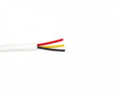 3 Core 4.5mm FEP Wire awg 22 With PVC Jacket Wire Cable 