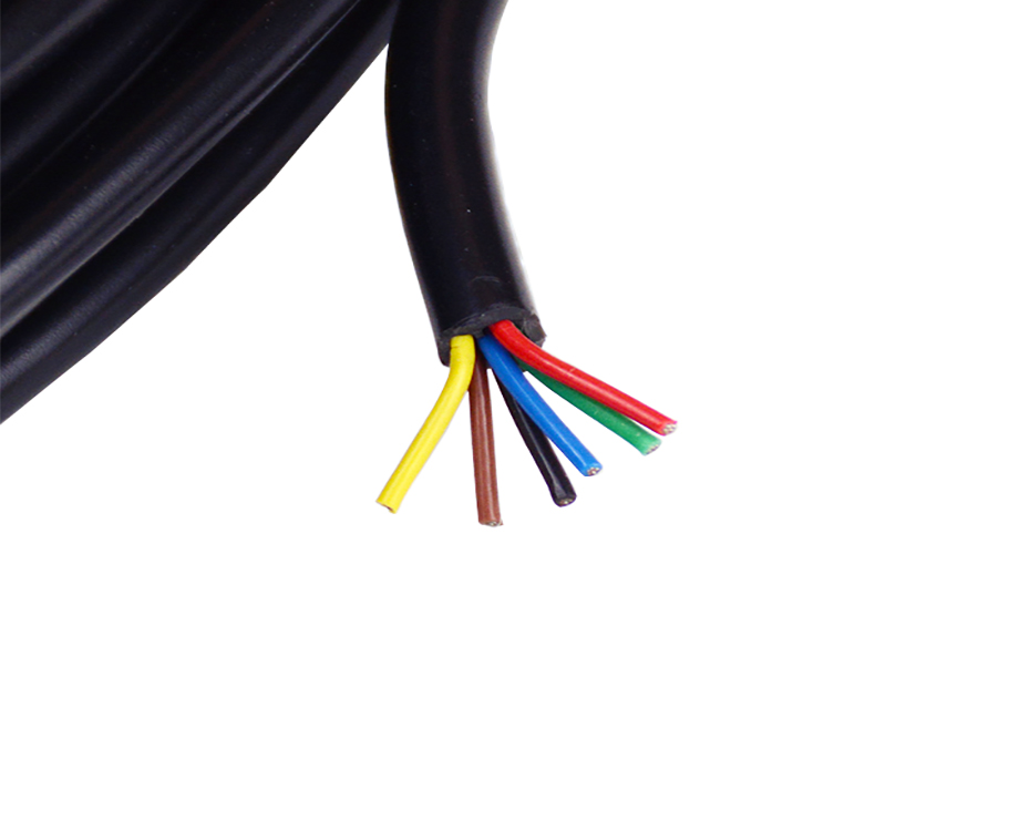 5 Core Strand Wire FEP With Silicone Insulation Control Cable 2