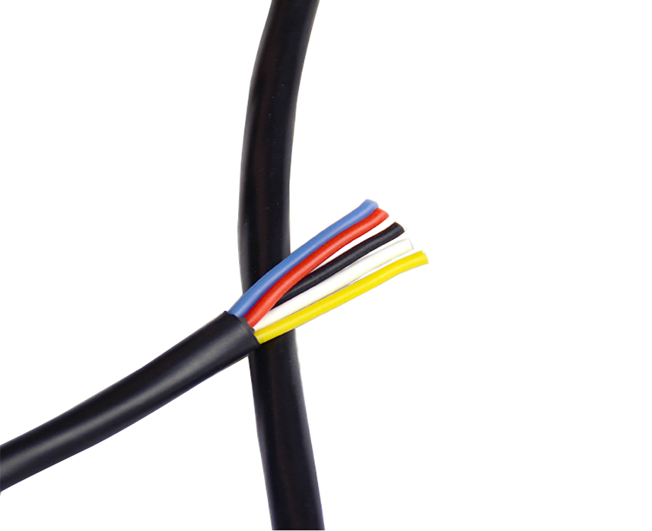5 Core Strand Wire FEP With Silicone Insulation Control Cable 2