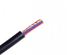 7 Core Bare Copper Wire FEP Shield Cable and Jacket Silicone Rubber Wire