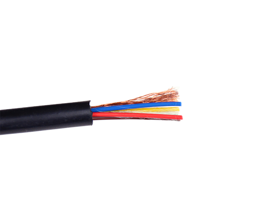 7 Core Bare Copper Wire FEP Shield Cable and Jacket Silicone Rubber Wire 2