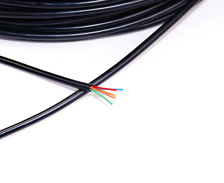 5 Core FEP Braided Copper Wire and Silicone Rubber Insulation Cable 3