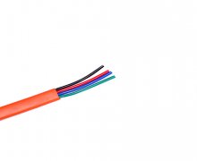 4 Core Flexible Flat PVC with  TPE Jacket Electric Wire