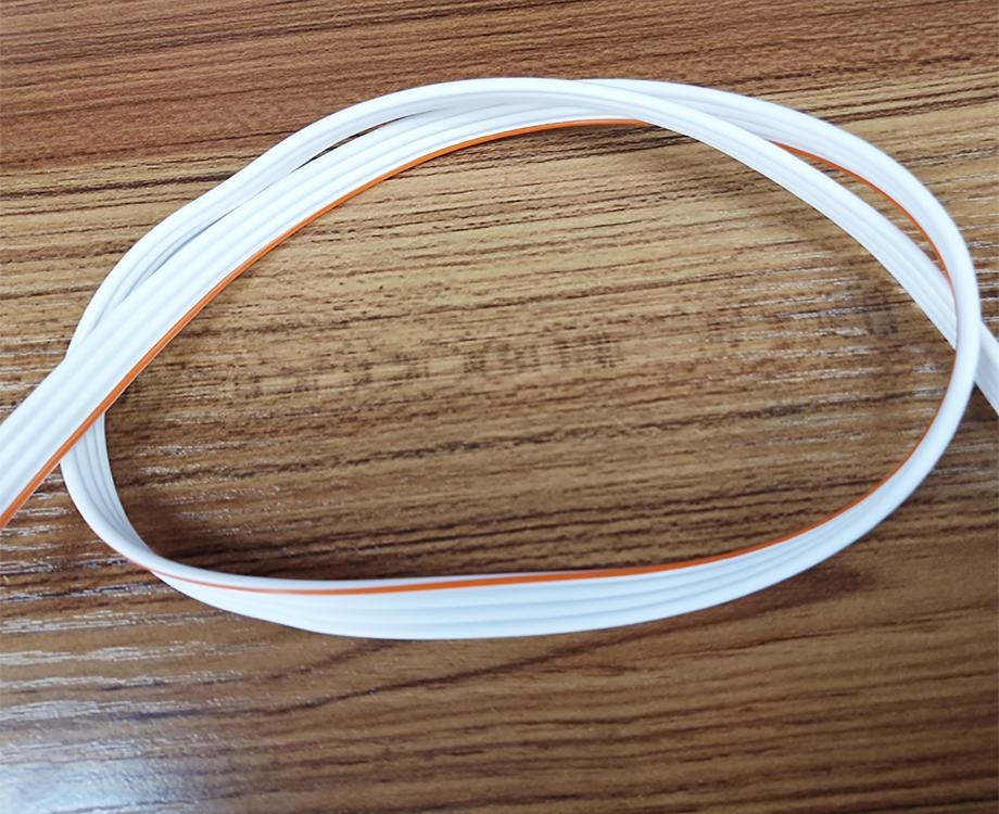 4Pin Silicone Rubber Insulation Cable 2.5*10mm 3