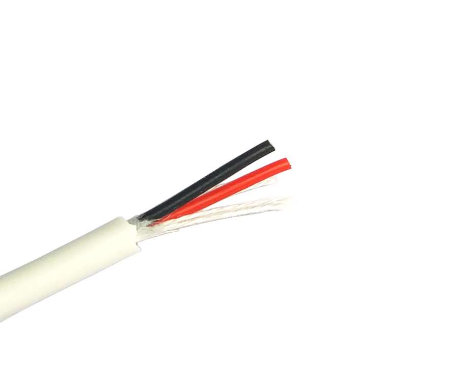 Electric Flexible Cable 24 awg 2 core 4mm pvc cable with Cotton Thread 1
