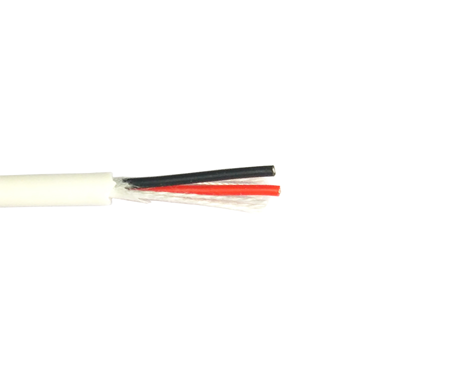 Electric Flexible Cable 24 awg 2 core 4mm pvc cable with Cotton Thread 3