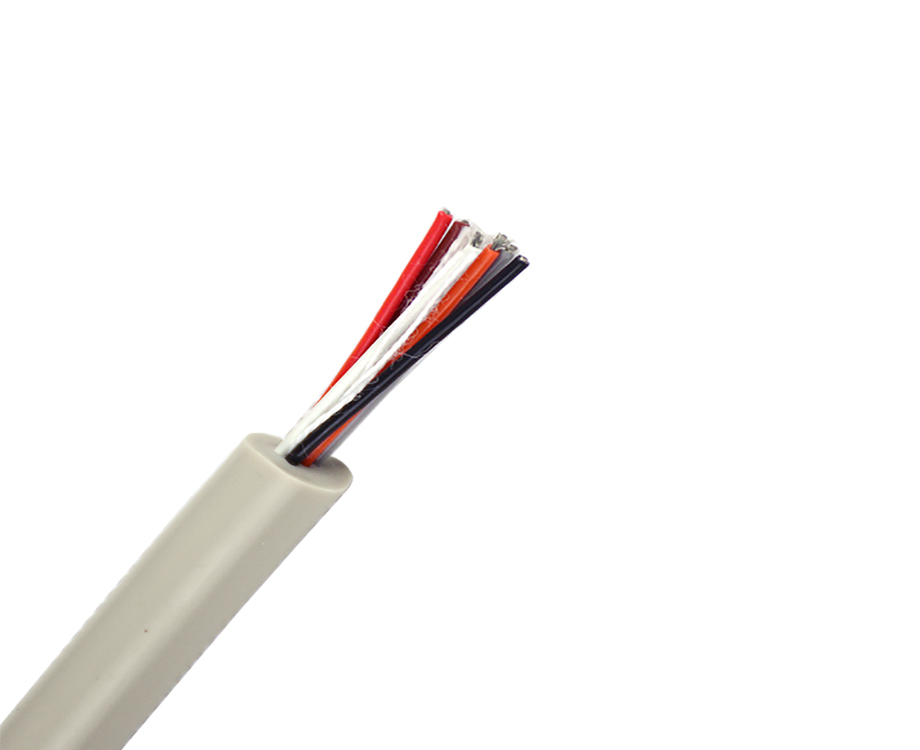 25 AWG 6 Conductor FEP with Flexible Silicone Insulated Sheath Electrical Wires 1
