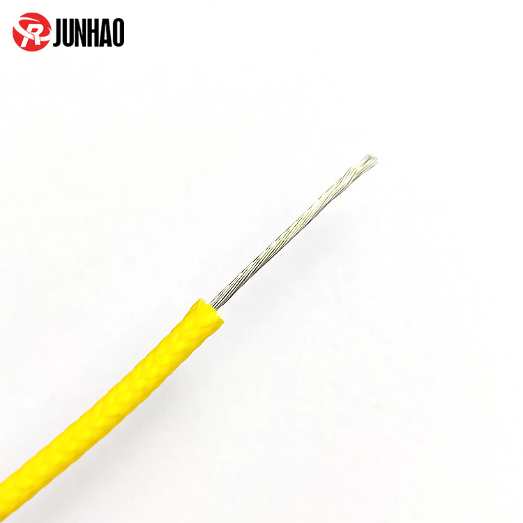 OEM High Temperature Resistant 22AWG Water Heater Lead Wire 22 AWG Fiberglass Wire 0.3mm2 Silicone Wire